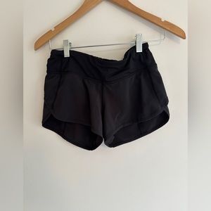 Black lululemon shorts